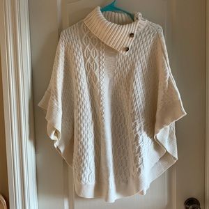 Talbots Poncho Sweater!